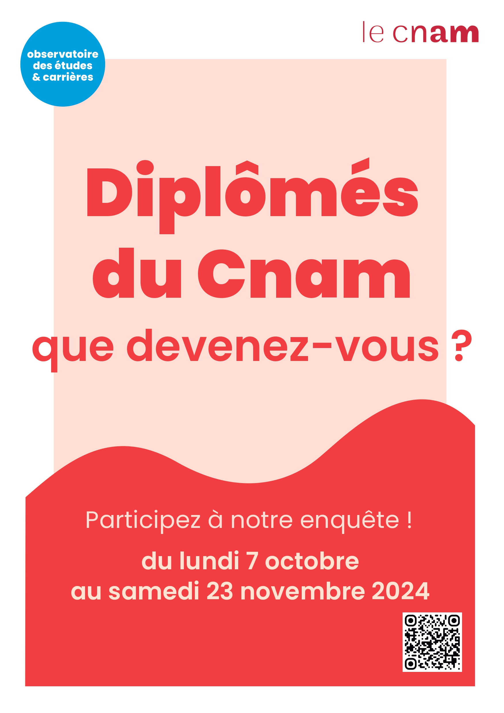 affiche enquête diplômés