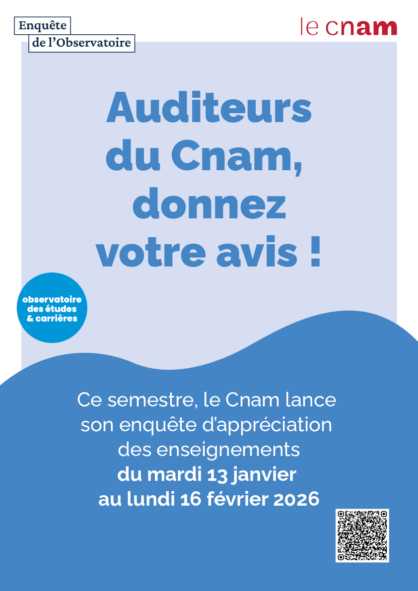 enquête appréciation des enseignements 2025-2026